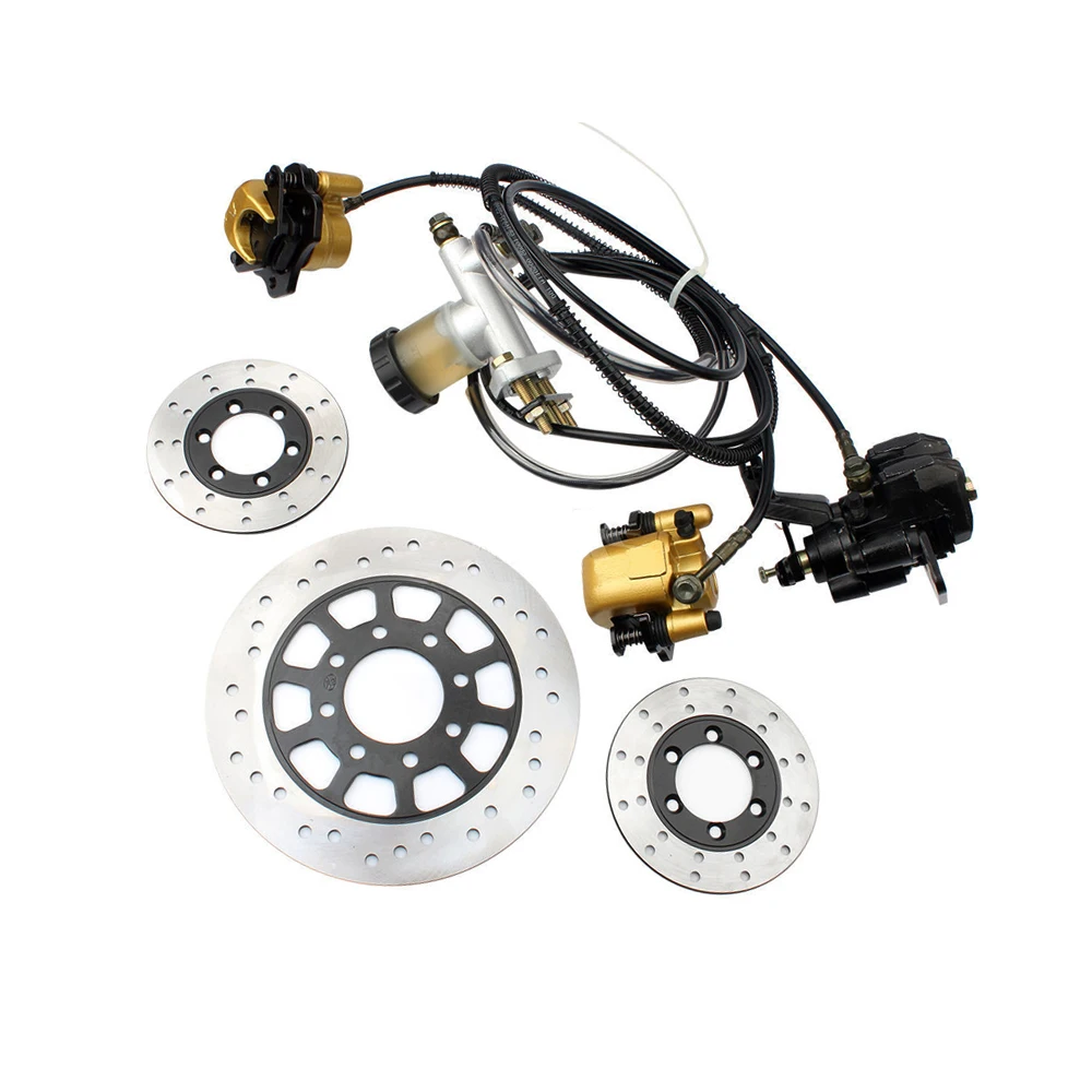 MERZHCHARE Perno della fascia del freno a tamburo da 10,2 cm con cavo da 165,1 cm per Go Kart Foro da 2,5 cm e 1/4 di pollice per Mini Bike 12cc 196cc
