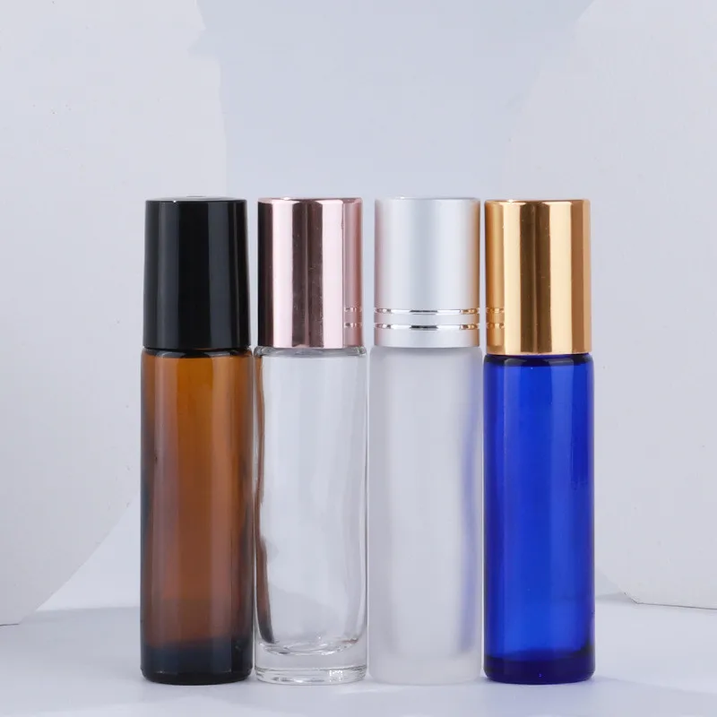 10ml Clear Essential Oil Glass Roll on Bottle Perfume Bottle for Essential Oil