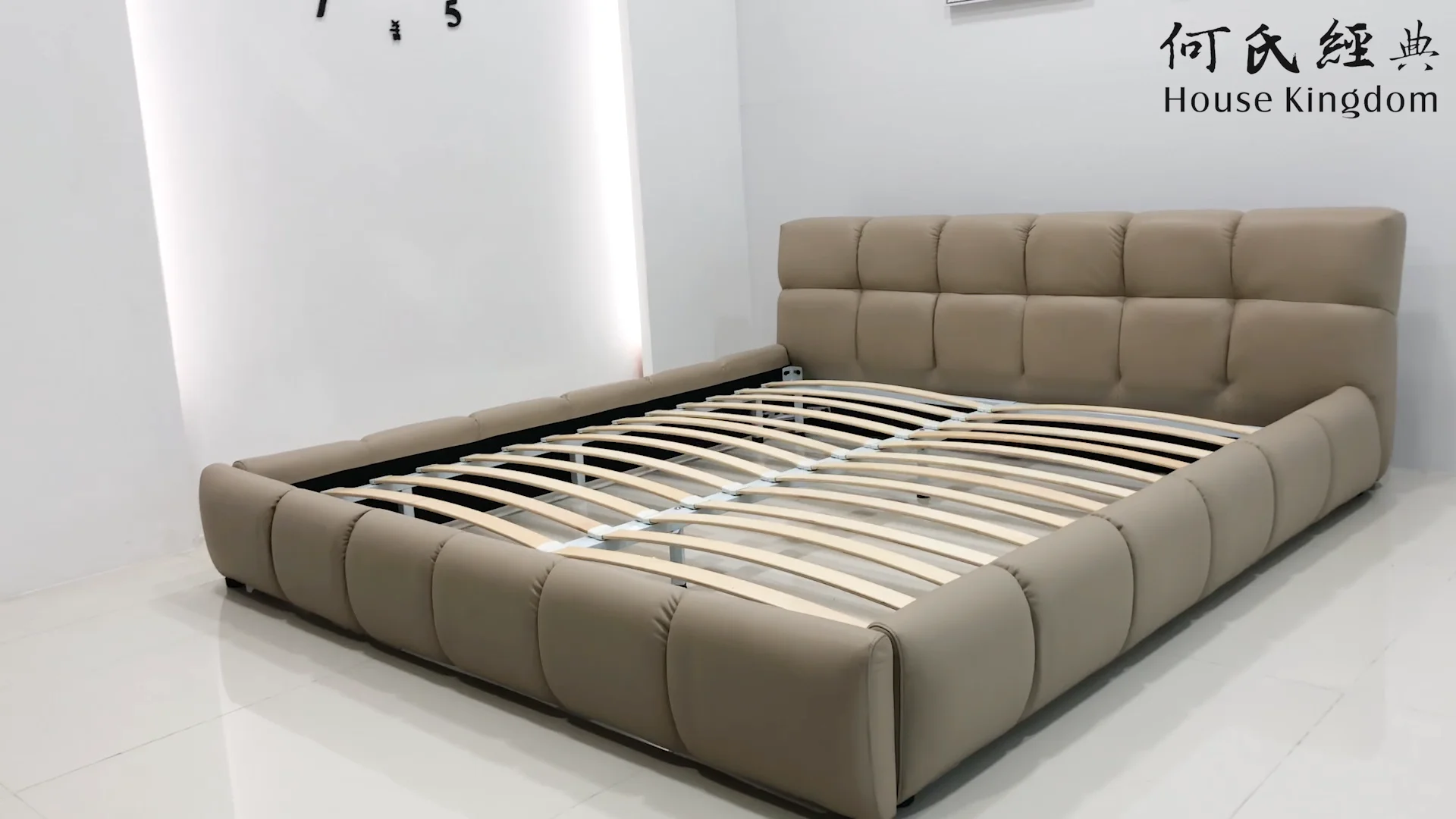 replica tufty king size bed fabric upholstery