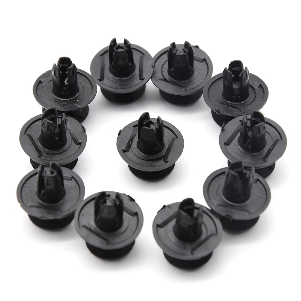 50Pcs Auto Door Trim Clips Push-in Type Fasteners 8mm Fit for Toyota Wholesale
