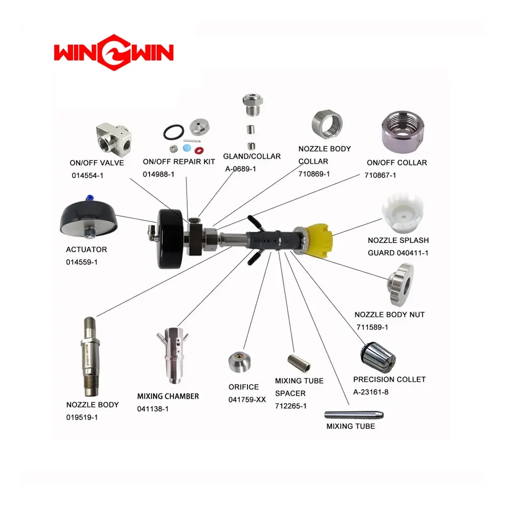 ウォータージェットスペアパーツ014554-1オン/オフバルブ014988-1オン