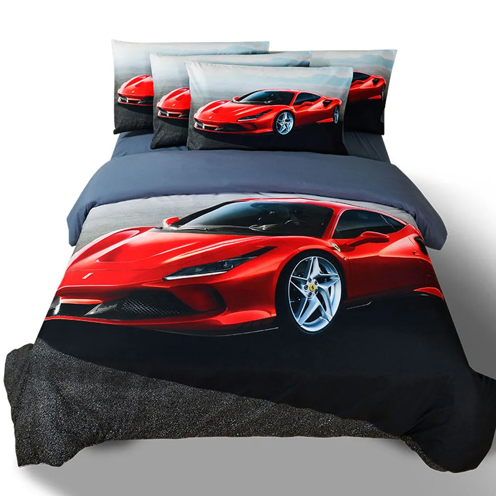 Wholesale Bed Sheets 100% Cotton Cartoon Duvets for Kids