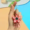 eating flower red
