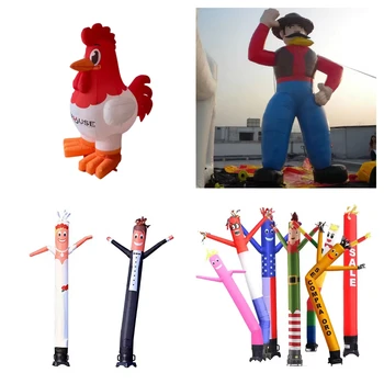 Custom inflatable cowboy air dancer Advertising Inflatable chicken air dancer bride and groom air dancer