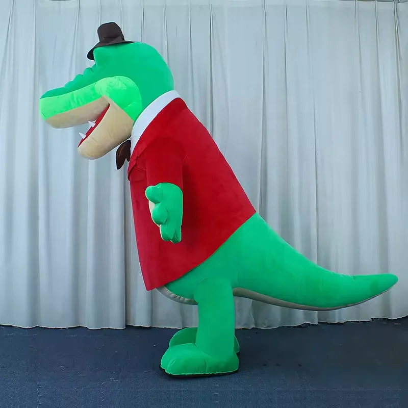 Efun MOQ 1 PCS Customized Inflatable Cheburashka Crocodile Plush Mascot Costume Adult Suit Cosplay Cartoon Movie Mascot