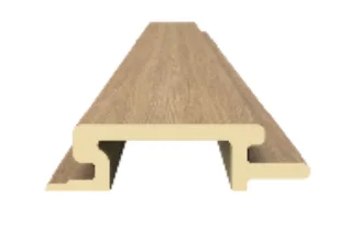 High Quality Heavy-Duty Trending Unique Features Zero Formaldehyde  Wall Solution WPC Slat Wall Panel for Garage manufacture