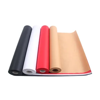 Grs Eco Friendly Void Fill Kraft Paper Brown Wrapping Paper Roll For Packing & Moving Fan Fold Cushioning 100% Recycle Paper
