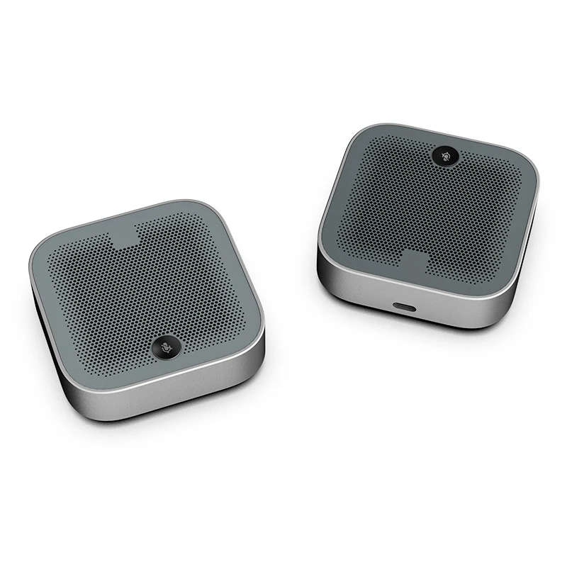 A10 USB Cascade Speaker With Two Extension Microphone Kit 10meter Distance Voice Pick up Audio Video Conference Meeting Room