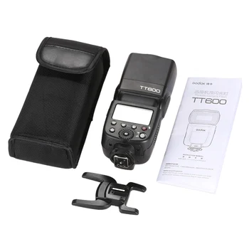 Best Buy Flash Godox TT600 on Camera Point Zoom Manual Flash with Integrated R2 Radio Transceiver