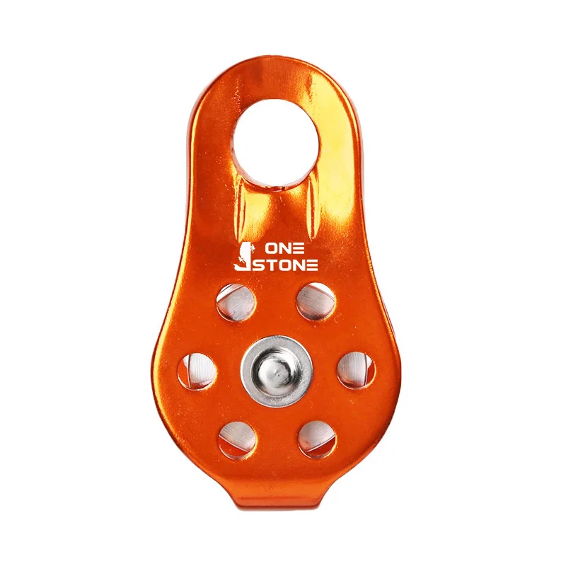 
 20 кН одиночный алюминиевый микро-шкив для скалолазания  