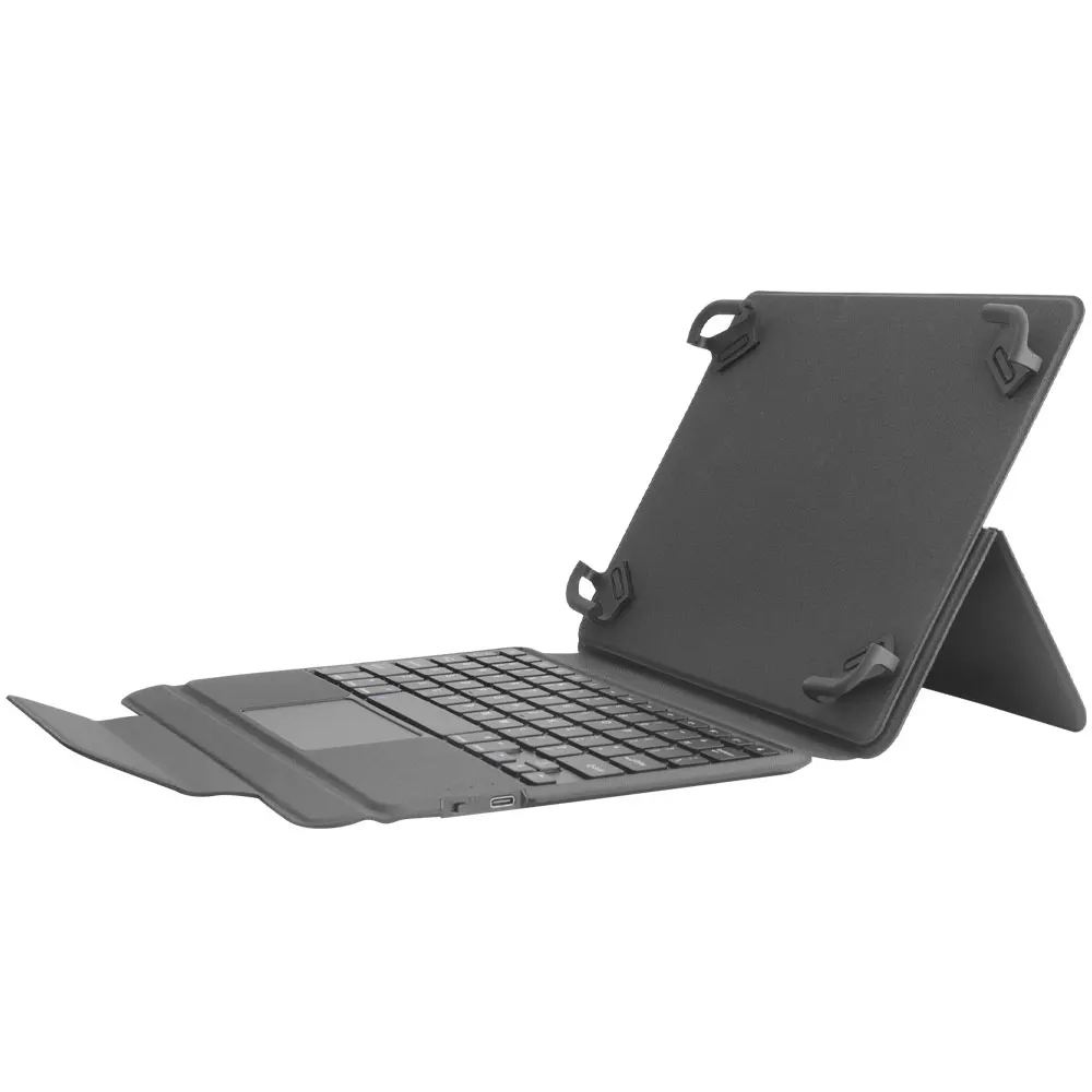 Capa de teclado de tabletas de cuero PU para iPad de 9-11 pulgadas para portátil de Samsung Pbk273 Laudtec