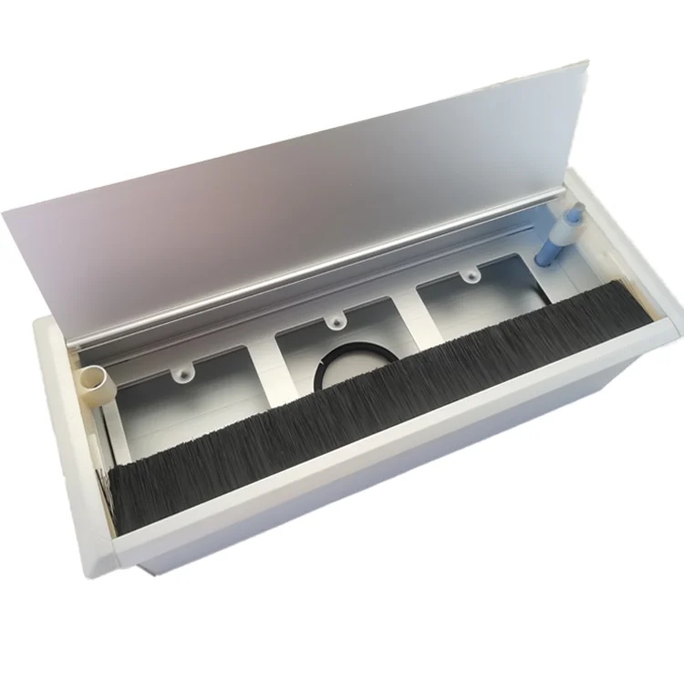 Computer Desk Hole Cover Cable Grommet Table Wire Management Box Cable Management Charging Socket Box