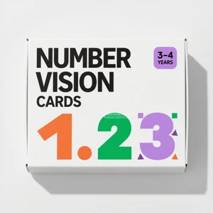 Manufacturers Sell Hot Baby Colorful Cards Early Education Baby Color Cards for Visual Stimulation