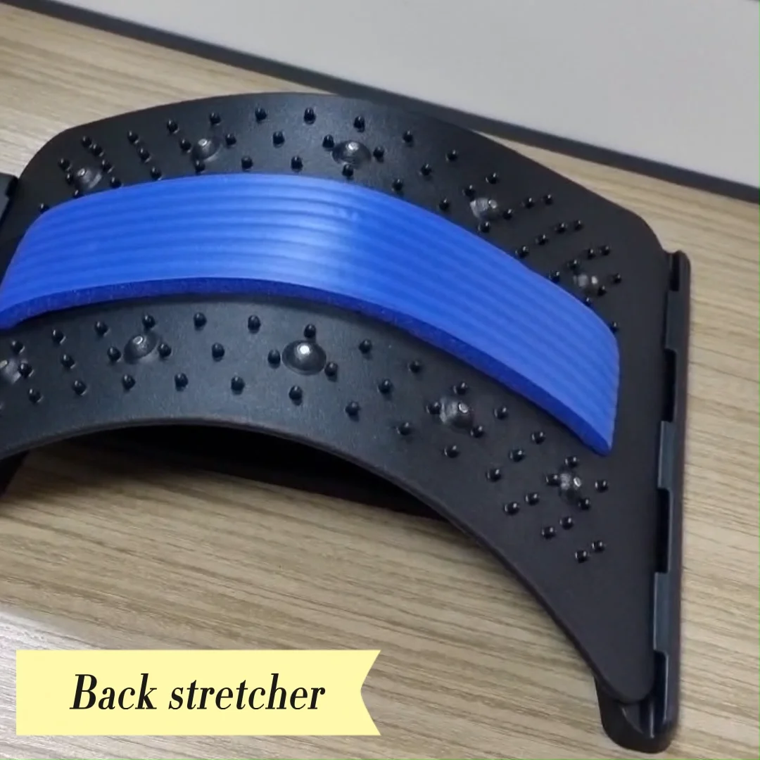 Multilevel Lumbar Back Cracker Board Spine Deck Back Stretcher For