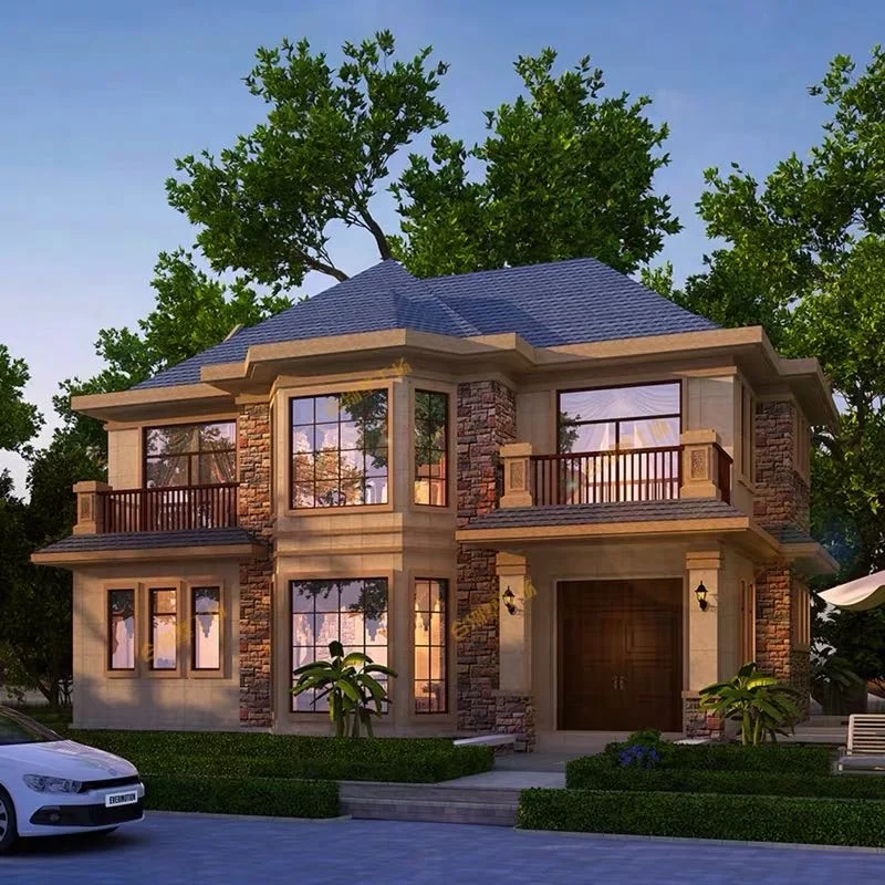 Китайская легкая стальная вилла на заказ лидер продаж сборный дом