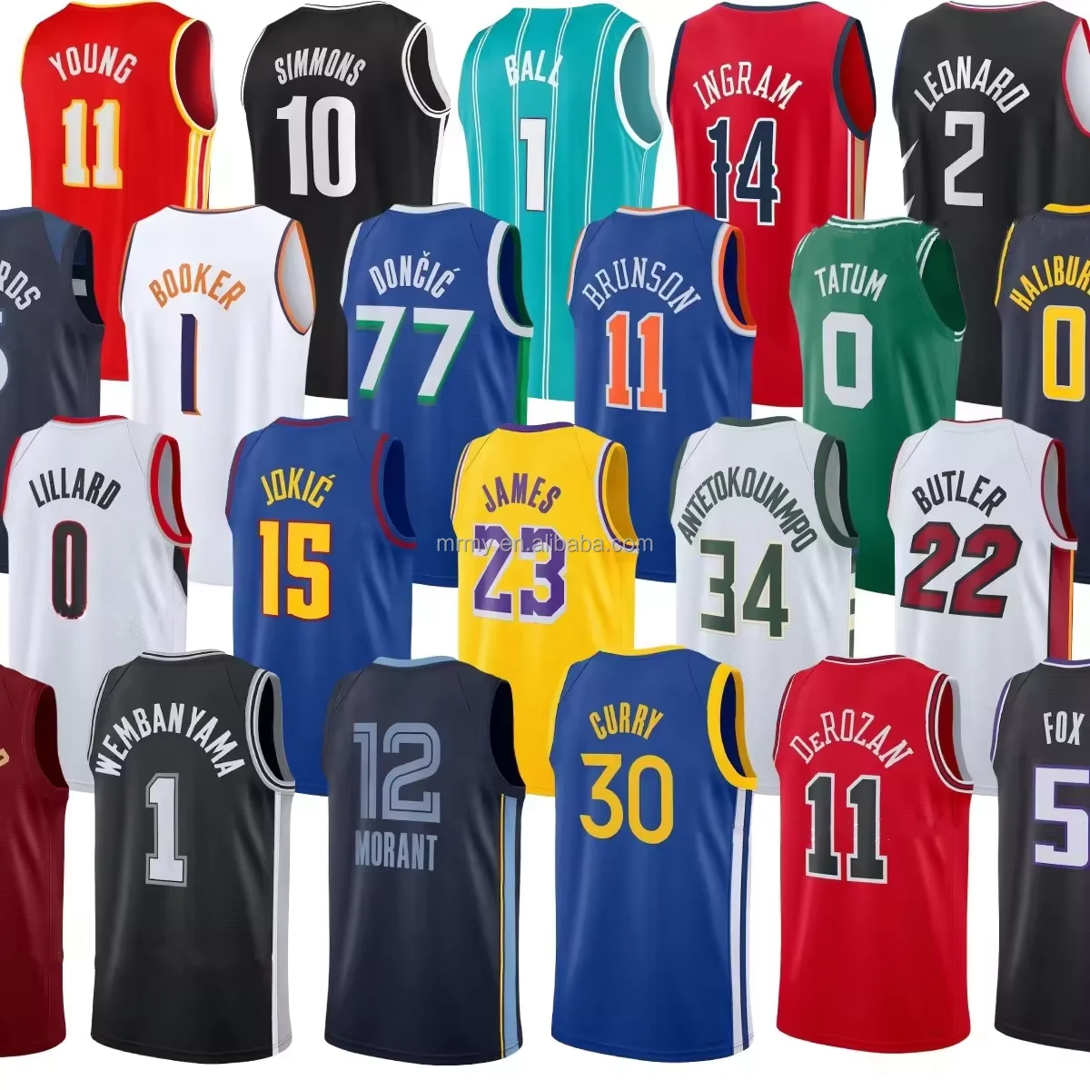 Wholesale Men's Nbaing Basketball Jersey Best Quality #24 Bryant #23 #6 