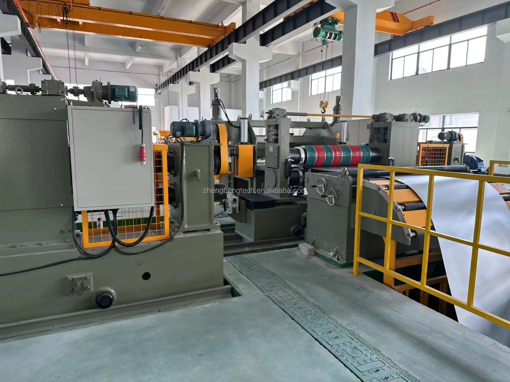 Cnc Slitting Line 3x1600mm Cold Rolled Steel Coil Slitter Machine ...