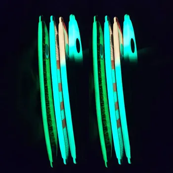 Fast-Sinking Luminous Pure-Iron Welded Iron-Plate Artificial Hard Bait for Sea Fishing Boat Tuna Bonito Quick-Pull Bullet-Hard – Hard Lure – view 3