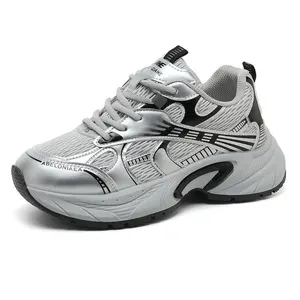 Customized Breathable Thick Soled Height Increasing Sports Shoes Casual Versatile Anti Slip Women's Sports Shoes