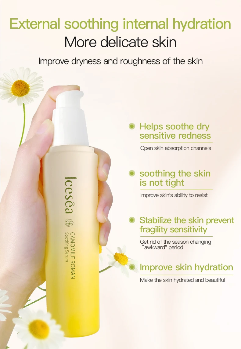 Icesea Chamomile Herbal Soothing Cleanser for Sensitive Skin-Facial Redness Relief & Moisturizing Repair(pic6)