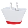 Base bianco latte-rosso