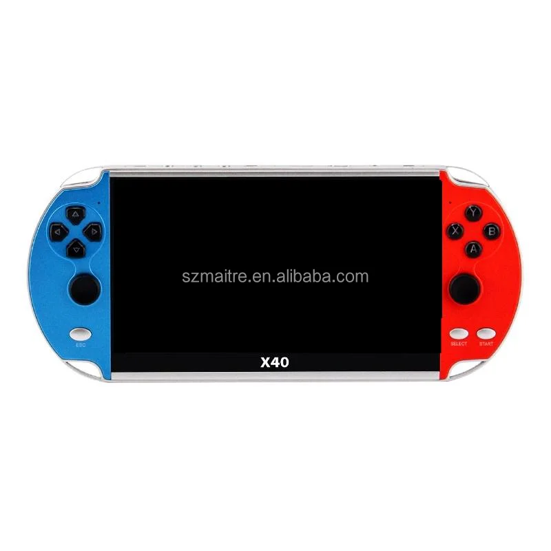 Hot Consola De Video Juegos Inch Handheld Game Console Double Gamepad  Portable 16gb Built in 10000 Retro Games for Psp