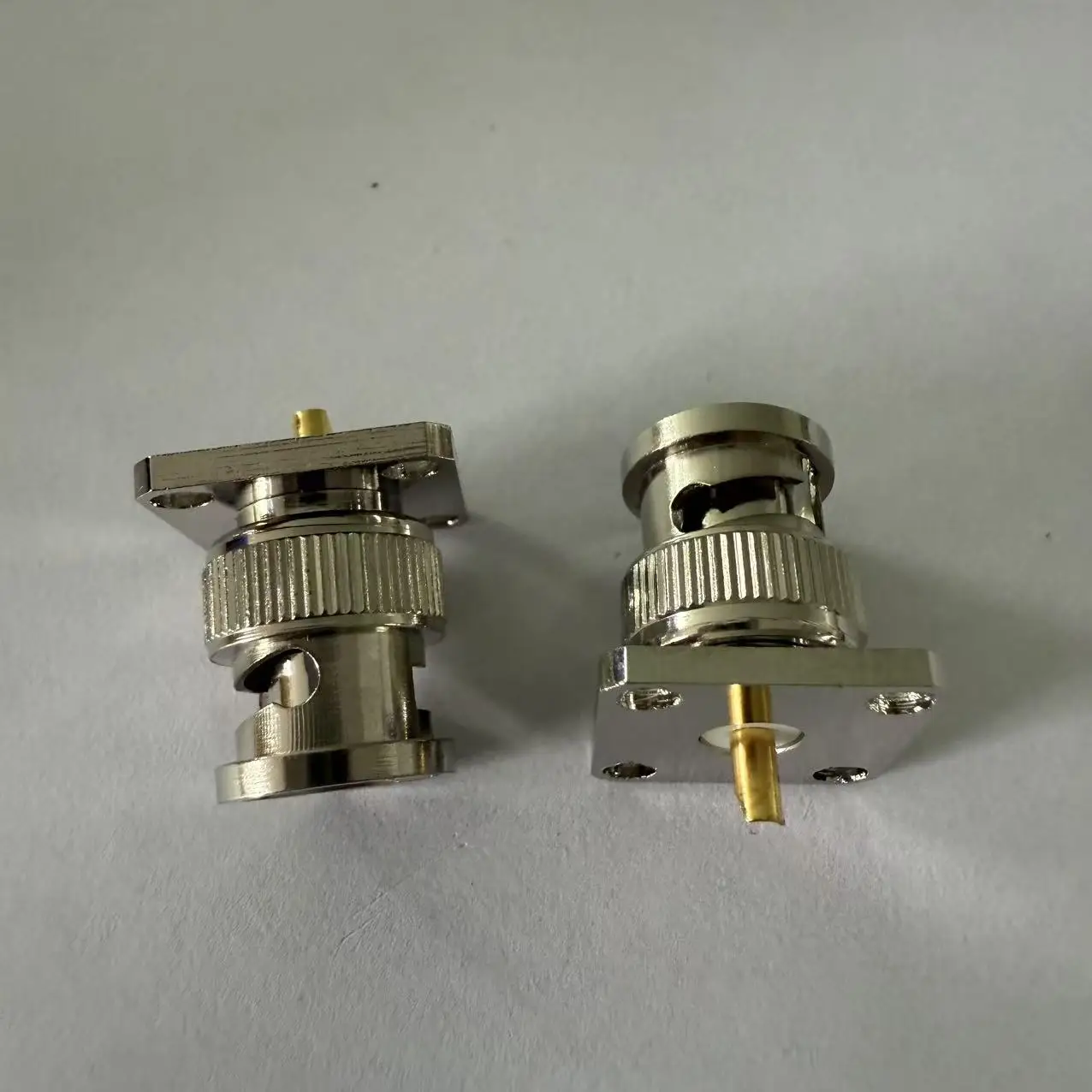 product factory bnc jfd connector male bnc connector 4 holes flange bnc connector-2