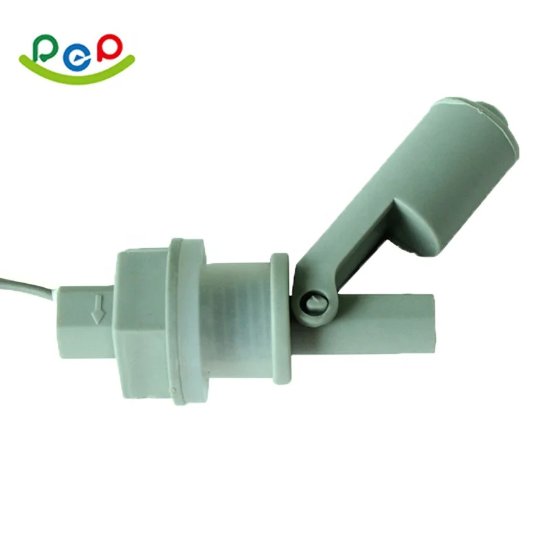 Side Mounted Horizontal Liquid Level Switch M16 Float Level Switch PTFE Plastic Acid Alkaline Liquid Level Sensor