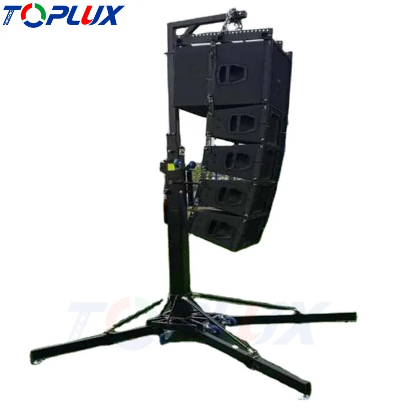 Mobile Speaker Lifting Telescopic Stand - 6M Height Truss
