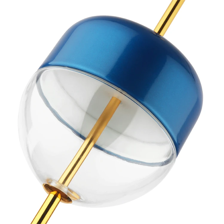 Glass Villa Lighting Design Blown Glass Chandelier Modern Urban Ceiling Chandelier Elegant Italy Beautiful Hand Blown Gradient