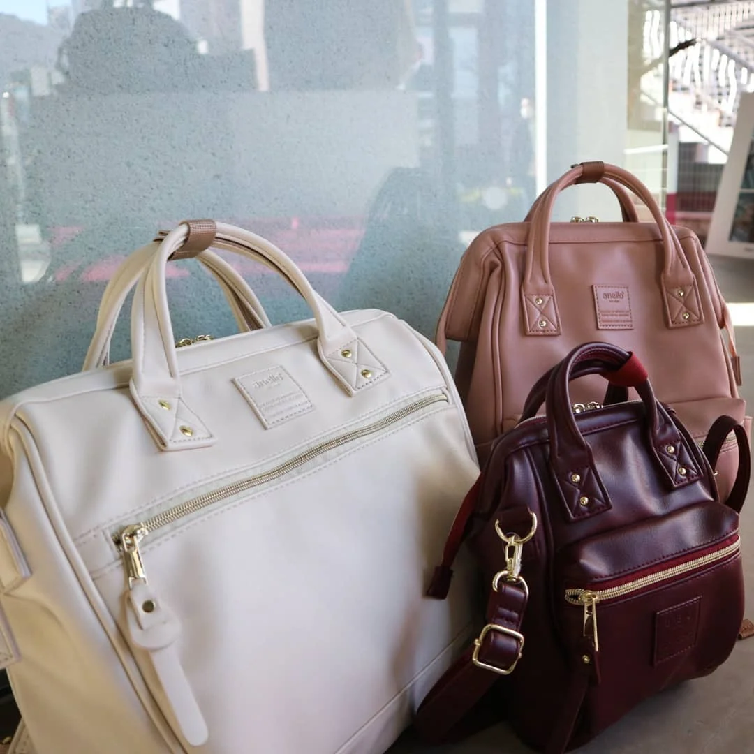 Japanese Leather 3WAY Boston Cross Sling Shoulder Bag Handbags Unisex Mochilas travel school college Backpack Minimalist Bolsos