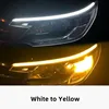 Blanc à jaune