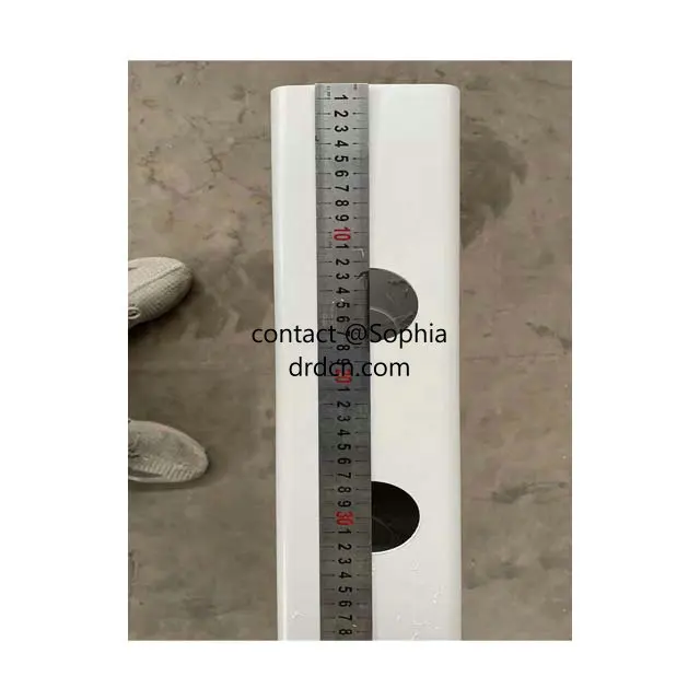 Full Specification Hydroponic Tube square PVC Pipe Hydroponic Channel Pipes for NFT System