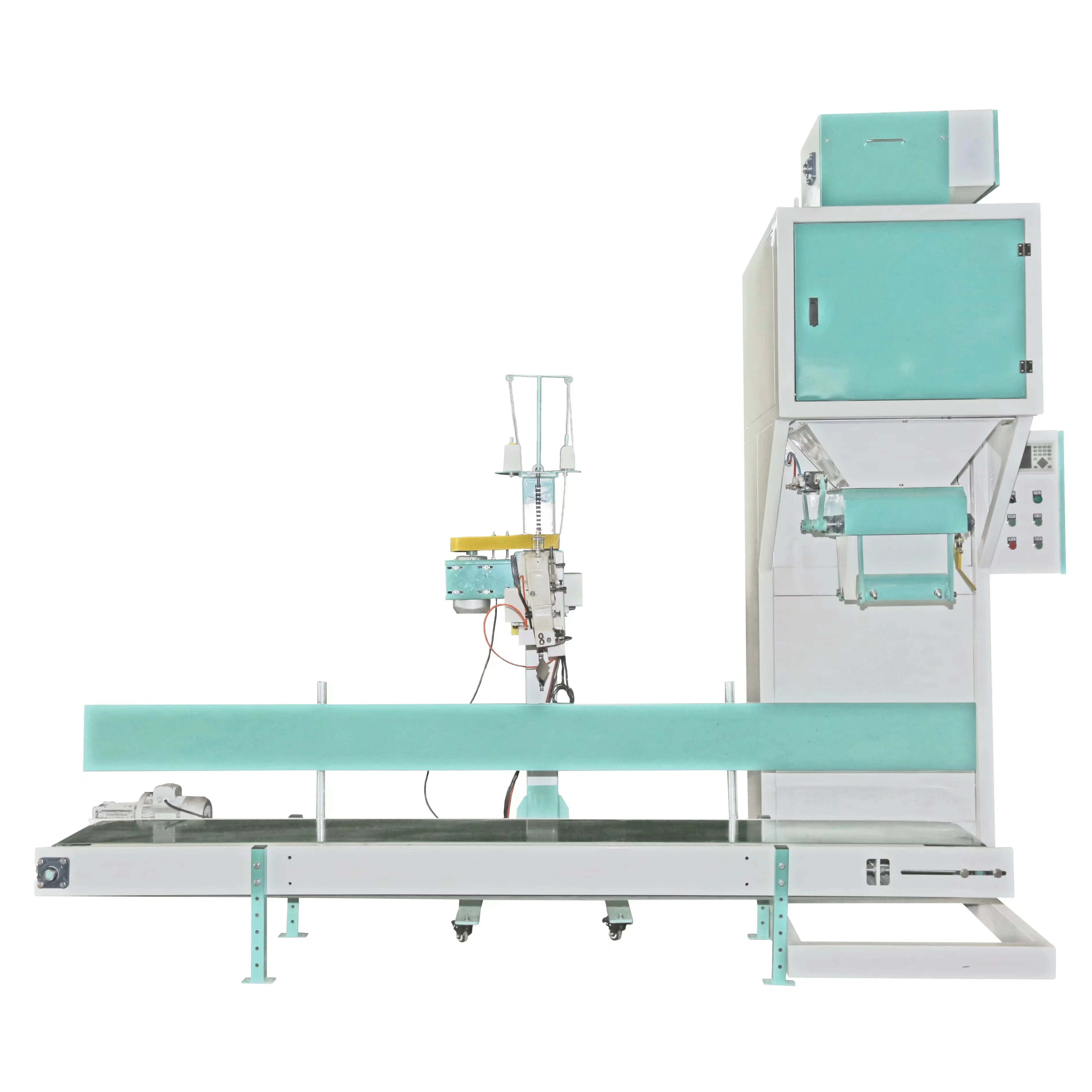 Automated Rice Bulk Robotic Arm Integrated Rice Packer 25kg CE Certified Fully Automated ...
