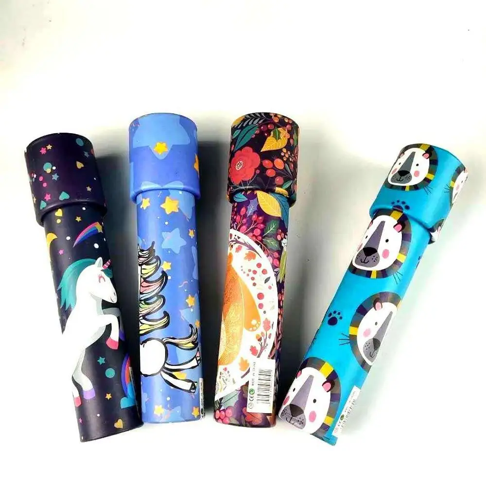 Игрушки для детей случайный вращающийся калейдоскоп вращение фантазии Мир Детская игрушка красочные игрушки для детей лучший подарок для детей