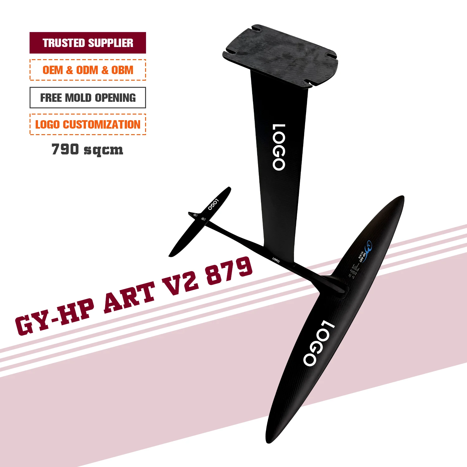 Watersports Art V2 879 Electric Surfboard Kit - Hydrofoil Board