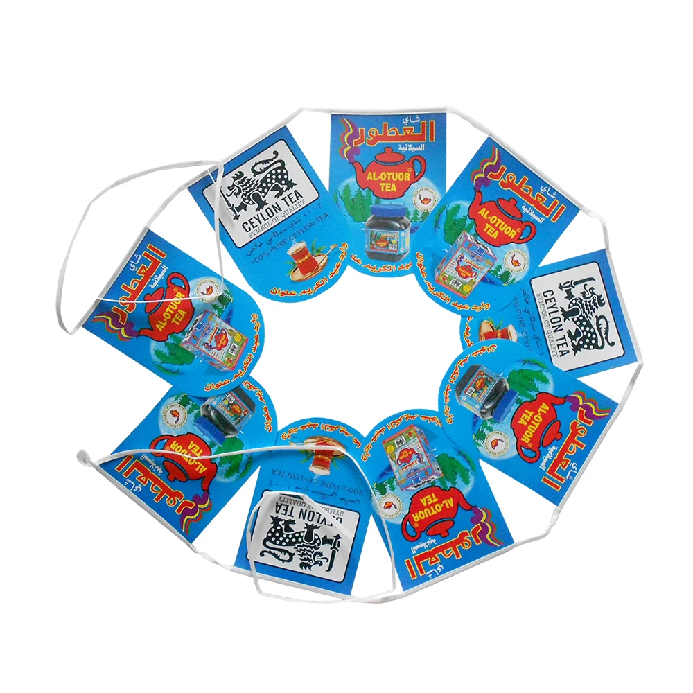 Factory Direct Custom Print Colorful Bunting for Display Accessories