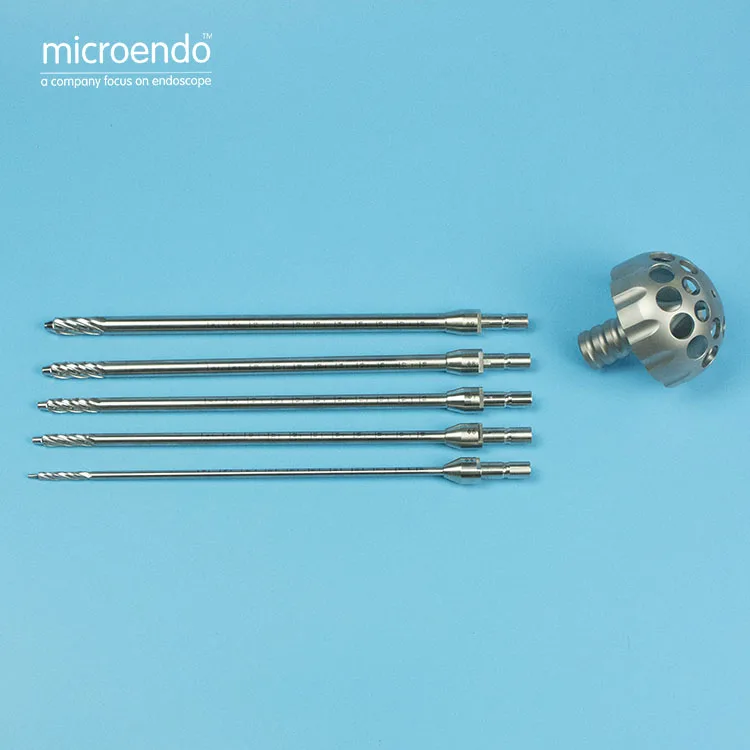 Spine Endoscopy Safe Bone Drill Transforaminal Endoscopic Instruments Bone Drills