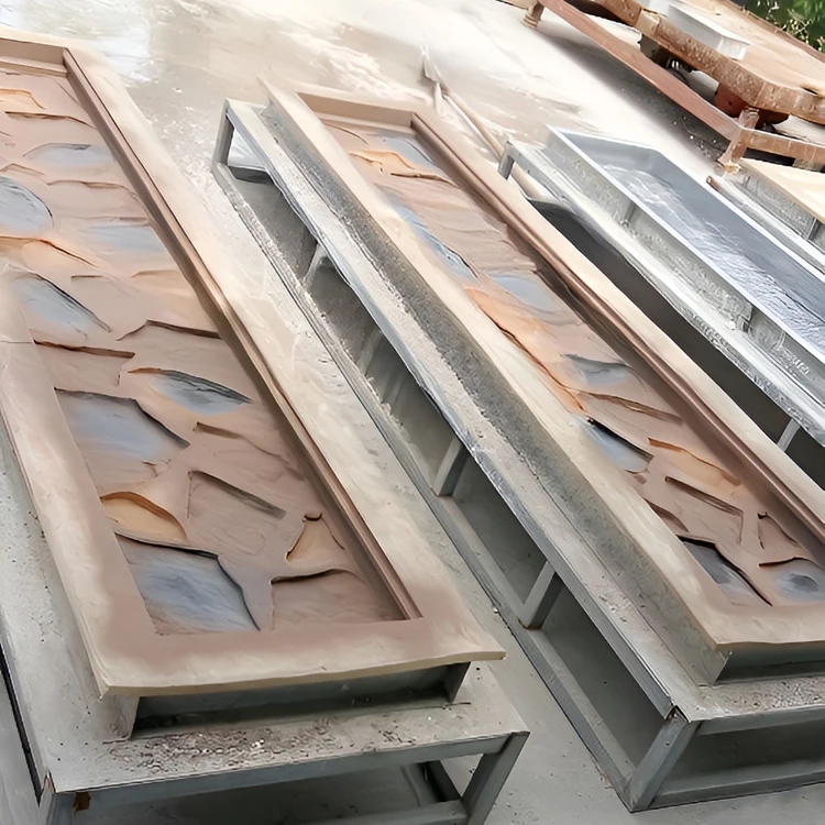 Factory Direct Price Engineering Fence Mold Precast Concrete Fence Mold for Prefabricated Fencing Production Line
