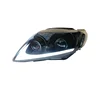 Led lens headlight assembly without demon eyes