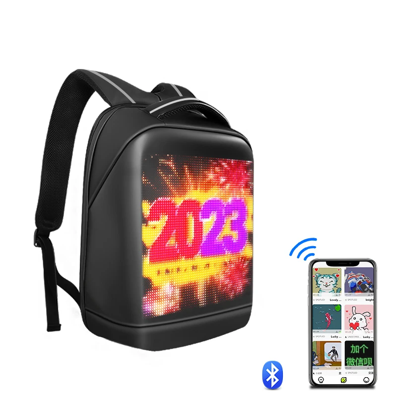 メンズウェア LED backpack LED Backpack with LOY APP Control - Fashion & Function
