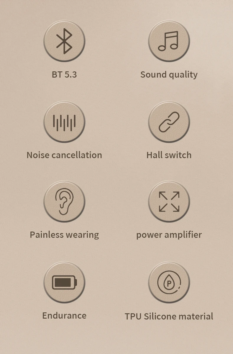 Chinese factory supplier supply  2024 Tws Earphones J13 Open Ear Earbuds Touch Control Noise Cancellation Waterproof Sport Headset Wireless Headphones - Buy J13 Wireless Earphones wireless Headphones sport Headset