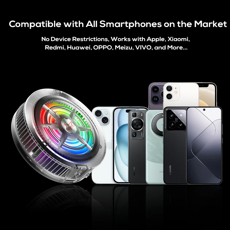 Sarafox Phone Cooler Semiconductor Cooling Fan Phone Radiator