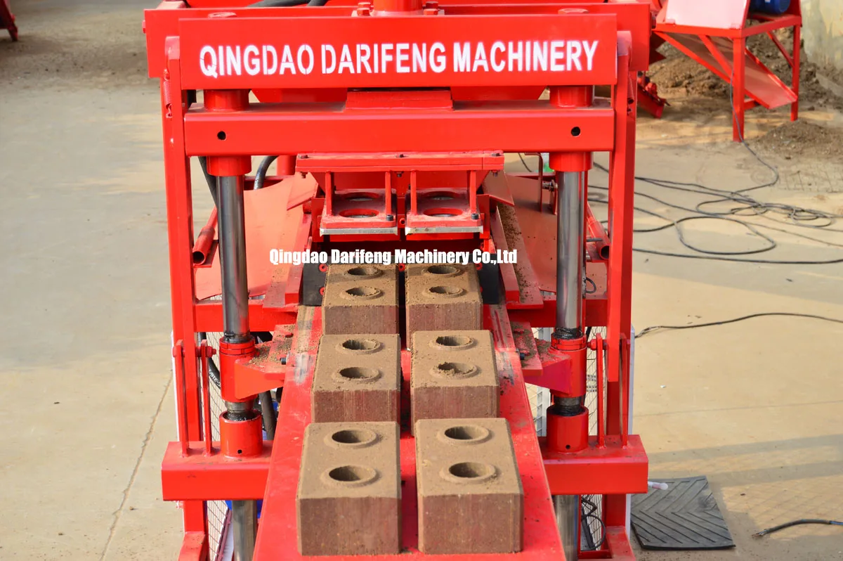 DF2-10 Uganda Interlocking Compressed Earth Ecological Clay Brick Making Machine Price
