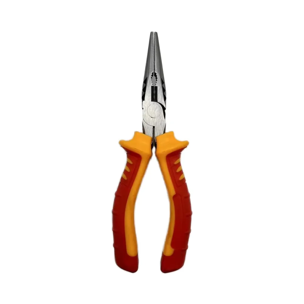 DIY Grade Combination Pliers Soft Grip Plastic Handle Hand Vise Serrated Jaw Wire Cutting Metric OEM Supported