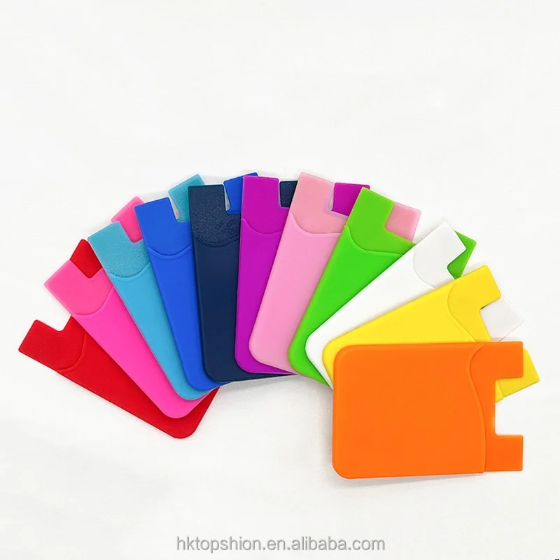 custom silicone card sleeve Printed Phone Wallets Bulk and these silicone card sleeves make it easier to fit the essentials Silicone Card Holder | Branded