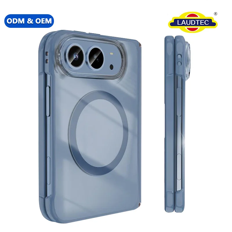Cases for Apple IPhones Color-Locking Glossy TPU PC Clear Magnetic N52 Slim Hinge Protection Cover for iPhone Duo