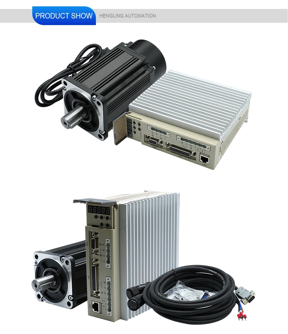 130 Ac Servo 220v 2.6kw Ac Servo Motor 2500rpm 10nm Ac Drive Permanent