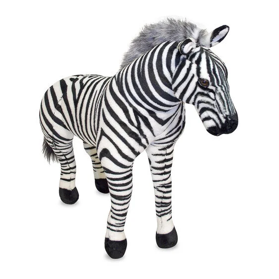 giant zebra toy