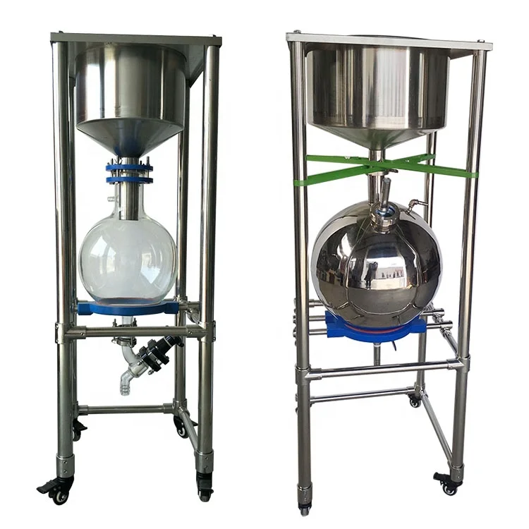 YUHUA Large Vacuum Filter Filtration Assembly 10-50L with Stainless Steel Mesh Funnel